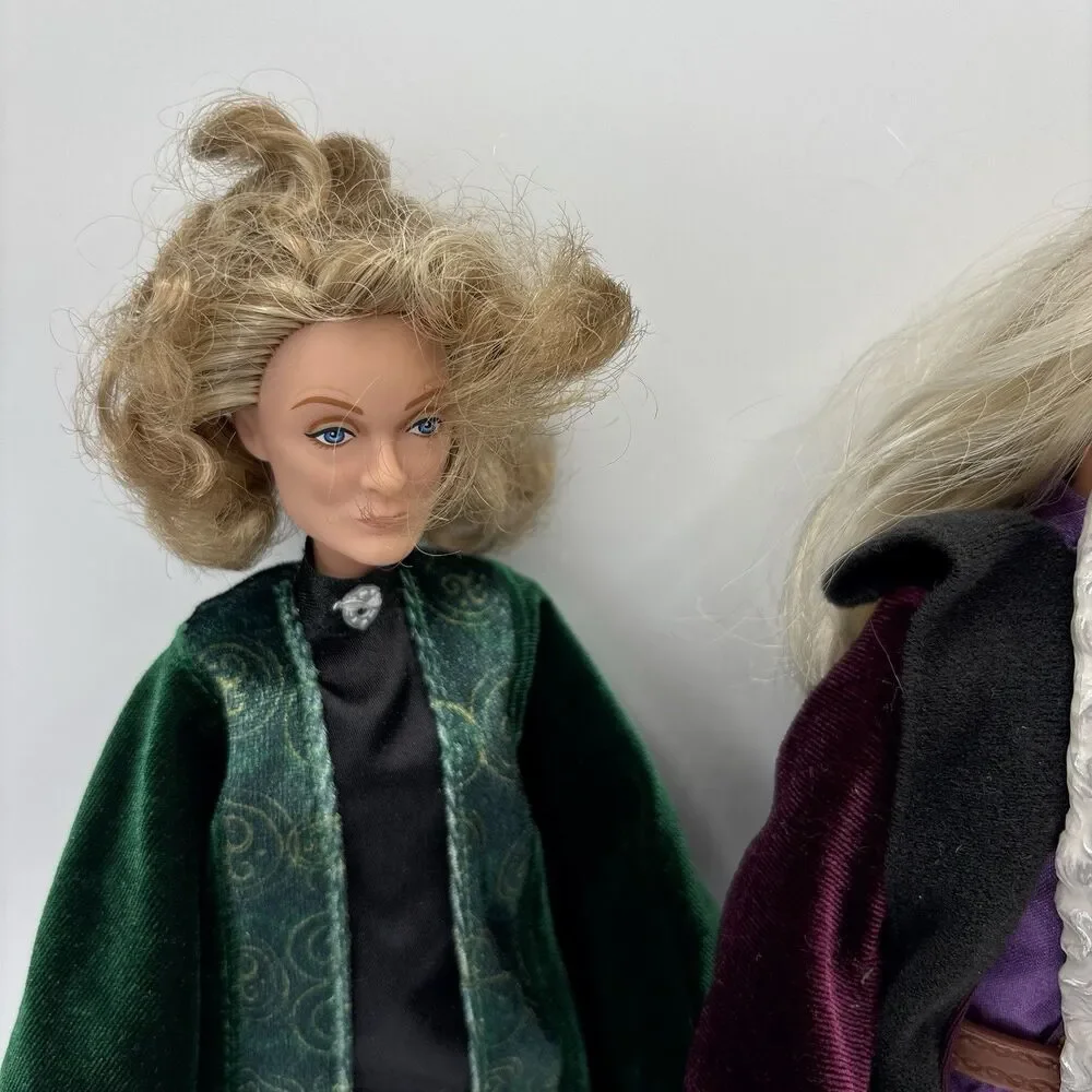 Mattel Harry Potter Figure Lot of 3 2018 Dolls Minerva McGonagall Dumbledore
